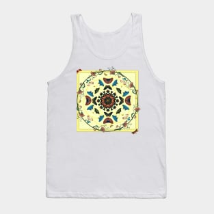 Butterfly Garden Mandala Collage Tank Top